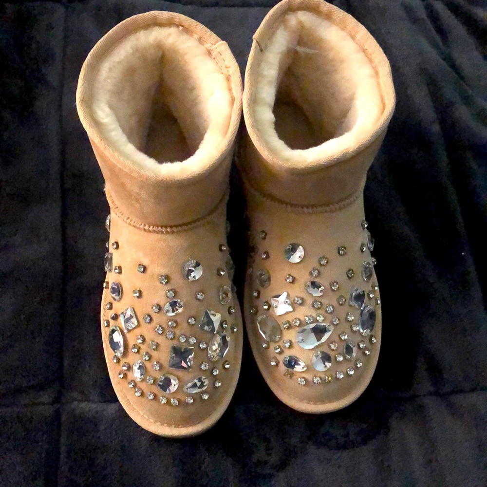Rhinestone boots